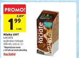 Intermarche Mleko czekoladowe Łaciate oferta