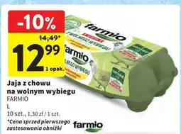 Intermarche Jaja z wolnego wybiegu kl. l Farmio oferta