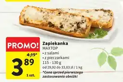 Intermarche Zapiekanka z pieczarkami Maxtop oferta
