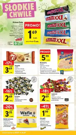 Intermarche Wafelek solony karmel Prince Polo Xxl oferta