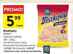 Intermarche Biszkopty wrocławskie bezcukrowe Mamut oferta