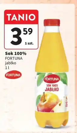 Intermarche Sok 100% jabłkowy Fortuna oferta