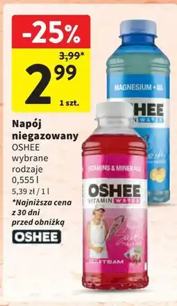 Intermarche Napój witaminy i minerały Oshee Vitamin Water oferta