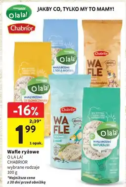 Intermarche Wafle ryżowe musli O La La! oferta