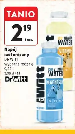 Intermarche Napój witaminy i minerały Dr Witt Vitamin Water oferta