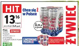 Intermarche Piwo Żywiec Jasne Pełne oferta