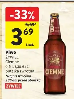 Intermarche Piwo Żywiec Ciemne oferta