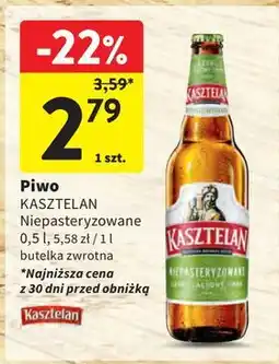 Intermarche Piwo Kasztelan Niepasteryzowane oferta