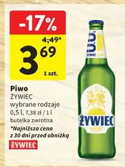 Intermarche Piwo z nutą cola Żywiec Lemonż oferta
