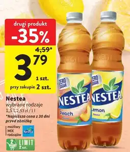Intermarche Napój lemon zero Nestea oferta