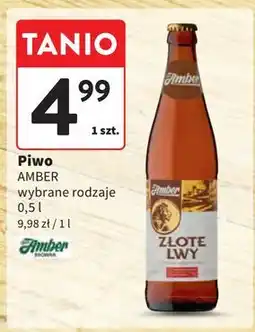Intermarche Piwo Złote Lwy oferta