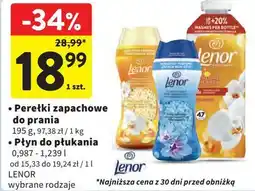 Intermarche Płyn do płukania orchid & vanilla Lenor oferta