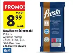 Intermarche Ściereczki do mebli drewnianych Presto Clean oferta