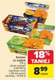 Carrefour Chipsy nacho + dip El Sabor oferta