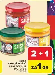 Carrefour Salsa serowa Casa Del Sur oferta
