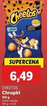 Lidl Cheetos 150 g oferta