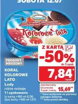 Kaufland KORAL KOLOROWE LATO oferta