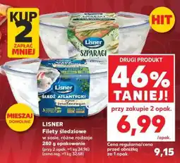 Kaufland LISNER Filety śledziowe oferta
