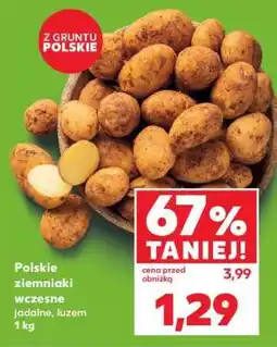 Kaufland Polskie ziemniaki wczesne oferta