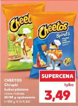 Kaufland CHEETOS Chrupki kukurydziane oferta