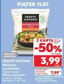 Kaufland PROSTE HISTORIE Warzywa na patelnię oferta