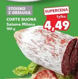 Kaufland CORTE BUONA Salame Milano 100 g oferta
