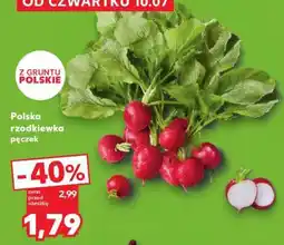 Kaufland Polska rzodkiewka pęczek oferta
