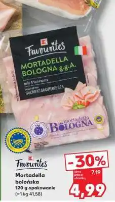 Kaufland Mortadella bolońska 120 g opakowanie oferta