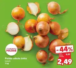 Kaufland Polska cebula żółta luzem 1 kg oferta