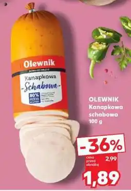 Kaufland OLEWNIK Kanapkowa schabowa 100 g oferta