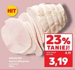 Kaufland SOKOŁÓW Szynka klasyczna gotowana 100 g oferta