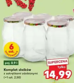 Kaufland Komplet słoików oferta