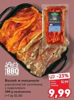Kaufland Boczek w marynacie oferta