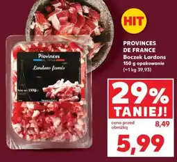 Kaufland PROVINCES DE FRANCE Boczek Lardons 150 g opakowanie oferta