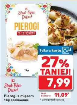 Kaufland Pierogi z mięsem oferta