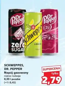 Kaufland SCHWEPPES, DR. PEPPER oferta