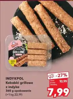 Kaufland INDYKPOL Kebabki grillowe z indyka oferta
