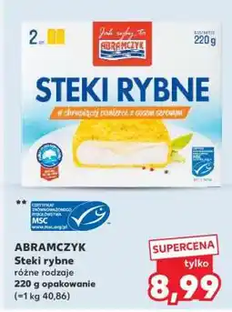 Kaufland ABRAMCZYK Steki rybne oferta