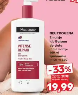 Kaufland NEUTROGENA Emulsja lub Balsam do ciała oferta