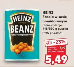 Kaufland HEINZ Fasola w sosie pomidorowym oferta