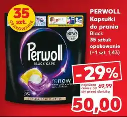 Kaufland PERWOLL Kapsułki do prania Black 35 sztuk opakowanie oferta