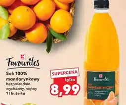 Kaufland Sok 100% mandarynkowy oferta
