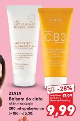 Kaufland ZIAJA Balsam do ciała oferta