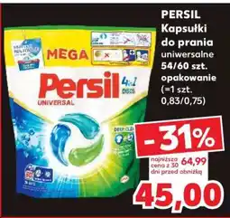 Kaufland PERSIL Kapsułki do prania uniwersalne 54/60 szt. opakowanie oferta