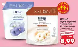 Kaufland LUKSJA Mydło w płynie różne rodzaje oferta