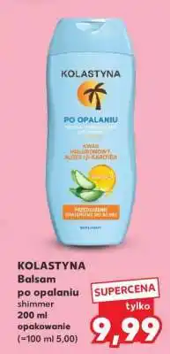 Kaufland KOLASTYNA Balsam po opalaniu shimmer 200 ml opakowanie oferta