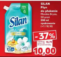 Kaufland SILAN Płyn do płukania Morska Bryza, 50 prań 550 ml opakowanie oferta