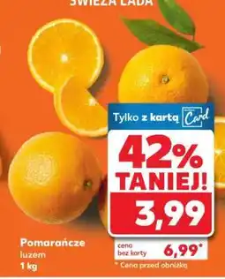 Kaufland Pomarańcze, luzem 1 kg oferta