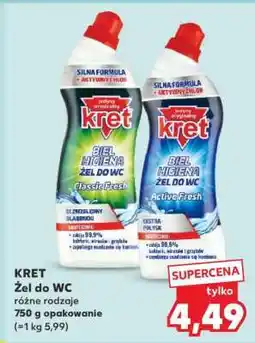 Kaufland KRET Żel do WC oferta