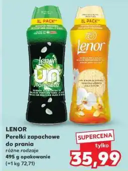 Kaufland LENOR Perełki zapachowe do prania oferta